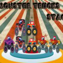 Monster Trucks Stack 8 monster trucks stack